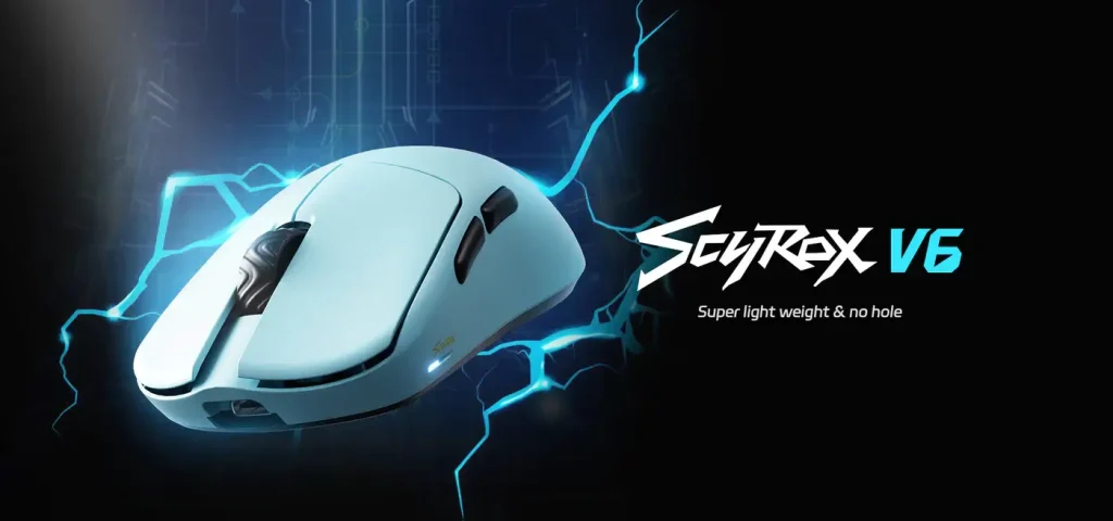 Amazon.co.jp: SCYROX V6 軽量 ワイヤレスゲーミングマウス 40g